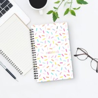 13 x 21 cm Spiral Kapaklı Çizgili Defter – Baskısız